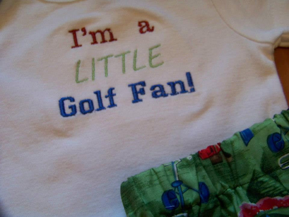 I'm a little golf fan shirt custom boutique
