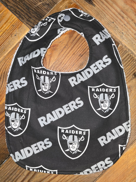 Raiders Baby Bib