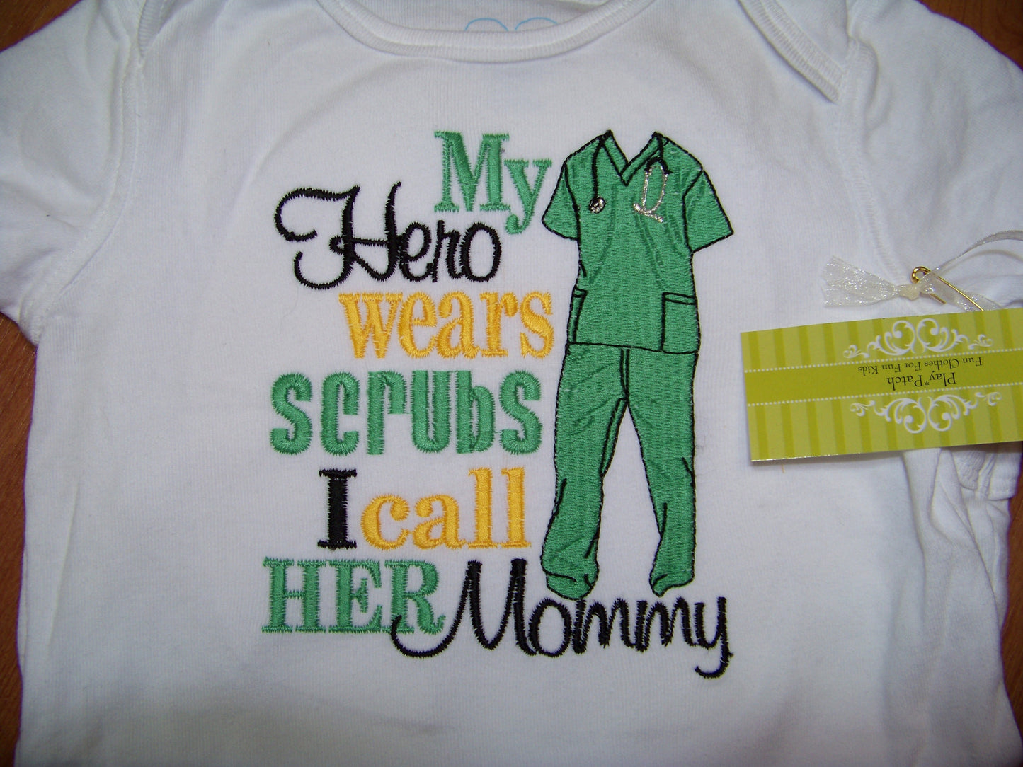 My Hero Wears Scrubs Shirt/Bodysuit