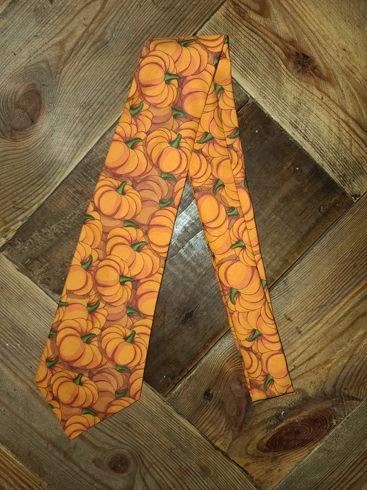 Fall/Halloween Pumpkin Adult Tie