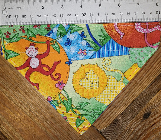 Jungle Themed Small Dog Bandana