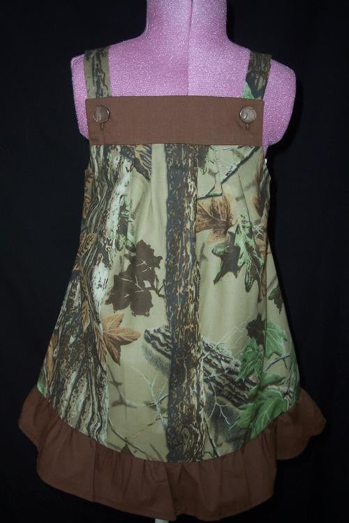 Camo Jumper Size 4 Camouflage Dress